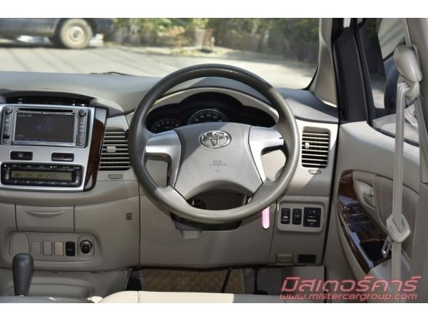 จัดไฟแนนซ์ได้เต็ม ฟรีดาวน์ แถมประกันภัย 2013 TOYOTA INNOVA 2.0 G ( CHAMP ) รูปที่ 5