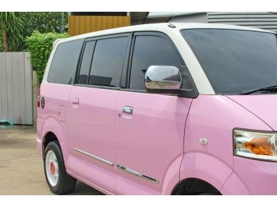 suzuki apv เกียร์ออโต้ สีสั่งพิเศษโรงงานซูซูกิ (สีเดิมโรงงาน) ในเล่มทะเบียนระบุสี ขาว ชมพู แต่แรกไม่มีแจ้งเปลี่ยนสีครับ รูปที่ 5