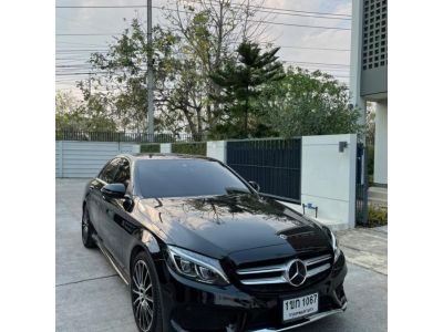 ตัว TOP สุด Mercedes-Benz C350e AMG Dynamic สีดำ เบาะแดง รูปที่ 5