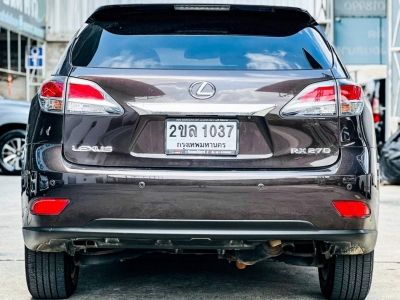 2013 Lexus RX 270 2.7 เครดิตดีฟรีดาวน์ รูปที่ 5