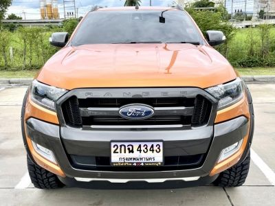 2018 FORD WILDTRAK 3.2T 6AUTO 4WD 40,000km สีไม่เคยทำ ล้อ Volh ยางใหม่ รูปที่ 5