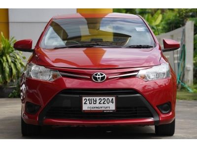 2015 TOYOTA VIOS 1.5 J  A/T  สีแดง รูปที่ 5