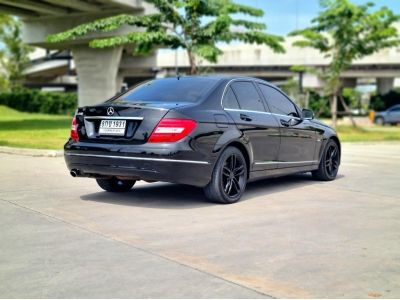 2012 BENZ C-CLASS, C200 AVANTGARDE  โฉม W204 สีดำ เกียร์ออโต้ รูปที่ 5