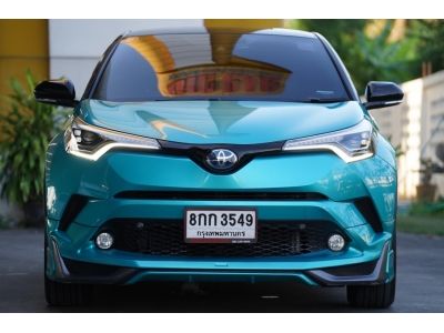 2018 TOYOTA C-HR 1.8 HV Hi  A/T สีเขียวดำ รูปที่ 5