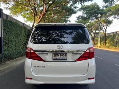 TOYOTA ALPHARD, 2.4 MNC ปี2012 สีขาวมุก รูปที่ 5