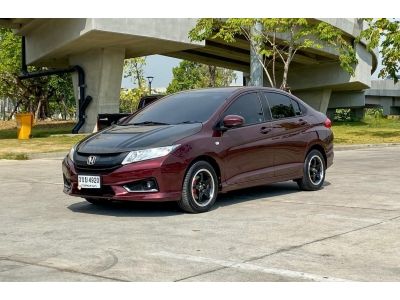 2014 HONDA CITY 1.5 V i-VTEC  สีแดง รูปที่ 5