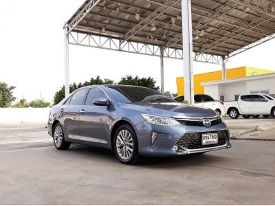 TOYOTA CAMRY 2.5 HYBRID PREMIUM CC. ปี 2017 สี เทา เกียร์ Auto รูปที่ 5