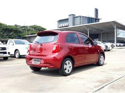 NISSAN MARCH 1.2 E CC. ปี 2019 สี แดง เกียร์ Auto รูปที่ 5