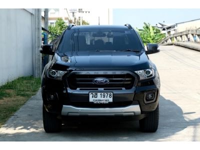 Ford Ranger Wildtrak 2.0turbo Hi-Rider ปี2019 สีดำ ออโต้ ดีเซล รูปที่ 5