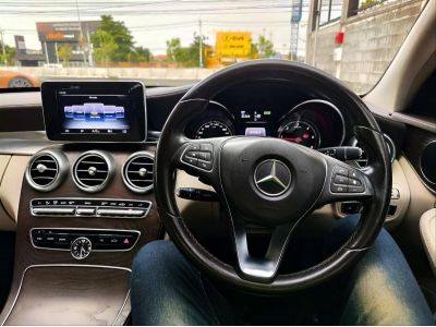 2016 Mercedes-Benz C300 2.1 Blue TEC HYBRID Exclusive รถเก๋ง 4 ประตู รถศูนย์ Benz TH เซอร์วิสศูนย์ รูปที่ 5