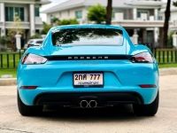 Porsche 718 Cayman 2.0 PDK ปี 2017 สี Miami Blue รหัส AVA777 รูปที่ 5