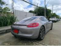 Porsche 981 Cayman 2015 สีดำ Wrap เทา ภายในแดงล้วน รูปที่ 5