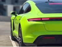 Porsche Taycan ปี 2021 จด 2022 วิ่ง 9x,xxx  รถมือเดียว สีเทา Warp สีเขียวรอบคัน รูปที่ 5