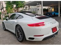 Porsche​ 911​ Carera​ S​ 2018 สีขาวหลังคาแก้ว ภายในแดง มือเดียวเลขไมล์​ 16,xxx km. รูปที่ 5