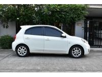 ไมล์ 90,000 กม. Nissan March 1.2VL ปี2013 สีขาว ออโต้ เบนซิน รูปที่ 5