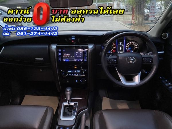 TOYOTA	FORTUNER 2.4V 4x4 NAVI	2018 รูปที่ 6