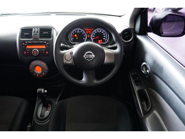 NISSAN ALMERA 1.2 VL CVT ปี 2013 รถสวยมือเดียวป้ายแดง รถคุณภาพ ราคาพิเศษ รูปที่ 6