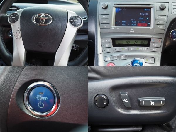 TOYOTA PRIUS HYBRID 1.8 TOP (MNC) ปี 2012 เกียร์AUTO สภาพนางฟ้า รูปที่ 6