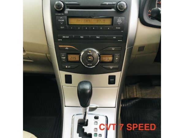 มือ1 TOYOTA ALTIS  1.8 [E] DUAL VVTi  เกียร์ CVT 7 Speed Airbag ABS  2011 (MNC) รูปที่ 6