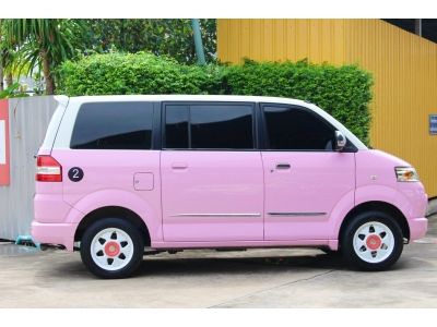 suzuki apv เกียร์ออโต้ สีสั่งพิเศษโรงงานซูซูกิ (สีเดิมโรงงาน) ในเล่มทะเบียนระบุสี ขาว ชมพู แต่แรกไม่มีแจ้งเปลี่ยนสีครับ รูปที่ 6