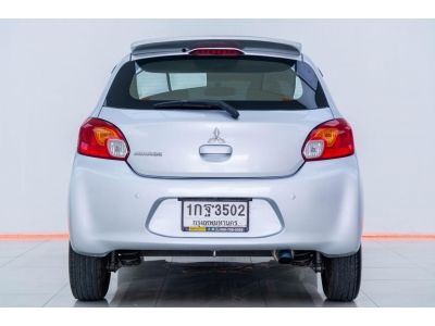 2012 MITSUBISHI MIRAGE 1.2 GLX เกียร์ธรรมดา MT  ผ่อน 1,841 บาท 12 เดือนแรก รูปที่ 6