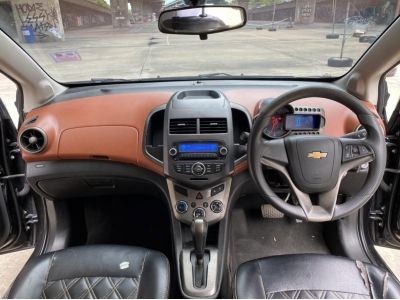 2014 CHEVROLET SONIC 1.4 LTZ สีดำ ตัวท๊อป ไม่ติดแก๊ส รูปที่ 6