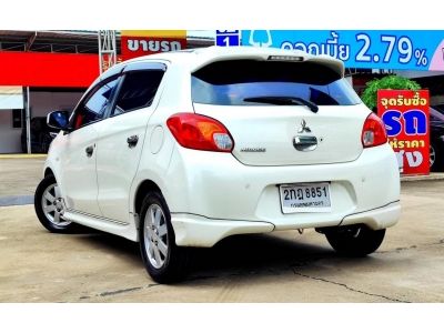 2012 Mitsubishi Mirage 1.2GLX TOP  ผ่อนเพียง 4,xxx เท่านั้น รูปที่ 6