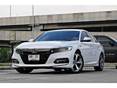 2020 Honda Accord Gen-10  2.0 Hybrid Tech Platinum White Pearl สีขาว รูปที่ 6