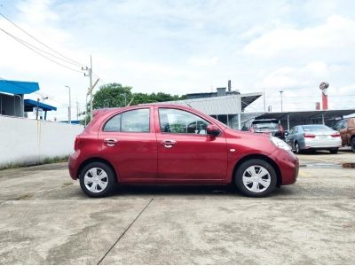 NISSAN MARCH 1.2 E CC. ปี 2019 สี แดง เกียร์ Auto รูปที่ 6