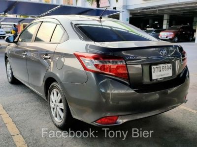 2014 Toyota Vios 1.5 E Auto สีเทาดำ รถใช้คนเดียว รูปที่ 6