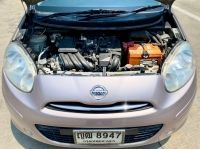 NISSAN MARCH 1.2 E ปี 2011เครดิตดีฟรีดาวน์ รูปที่ 6