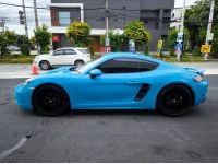 2017 PORSCHE 718 CAYMAN 2.0 Turbo PDK เกียร์ออโต้ สี Miami blue รหัส KPV53 รูปที่ 6