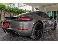 Porsche​ 718 Cayman 2017 สีเทาดำภายในแดง เลขไมล์เพียง 4x,xxx km. รูปที่ 6