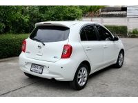 Nissan March 1.2VL ปี2013 สีขาว ออโต้ เบนซิน รูปที่ 6