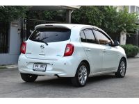 ไมล์ 90,000 กม. Nissan March 1.2VL ปี2013 สีขาว ออโต้ เบนซิน รูปที่ 6