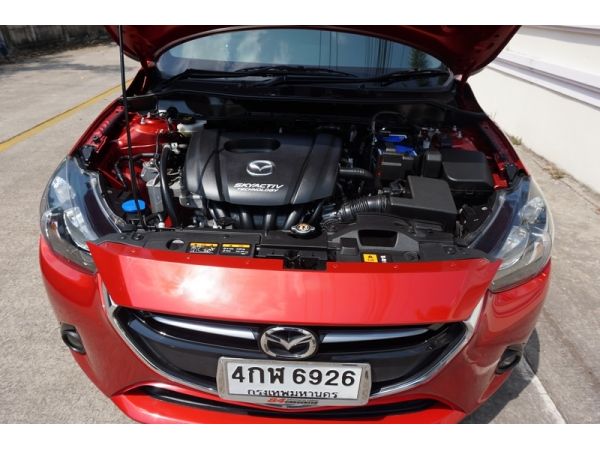 AA3412 ปี 2016 MAZDA 2 1.3 HIGH PLUS เกียร์ AT สีแดง รูปที่ 7