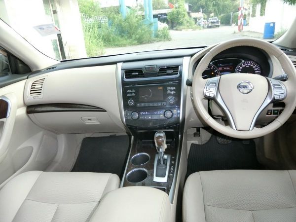 nissan teana 200xl ปี 2015 top สุดประหยัดน้ำมันออกห้างป้ายแดง รูปที่ 7