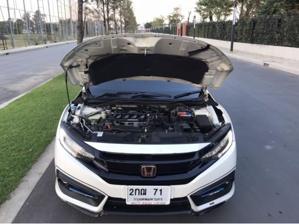 Honda civic 1.5 Turbo  AT 4ประตู ปี 2016 สีขาว สภาพดี  ไม่เคยทำสี รับรองสภาพ เขียนระบุในสัญญา  ไม่ชนไม่จม พาช่างมาตรวจสอบสภาพรถได้  ขาย 749,900บาท  ผ่อนนาน 7 ปี  ดอกพิเศษ  ออกรถ 0 บาท  สอบถาม โทร Line รูปที่ 7