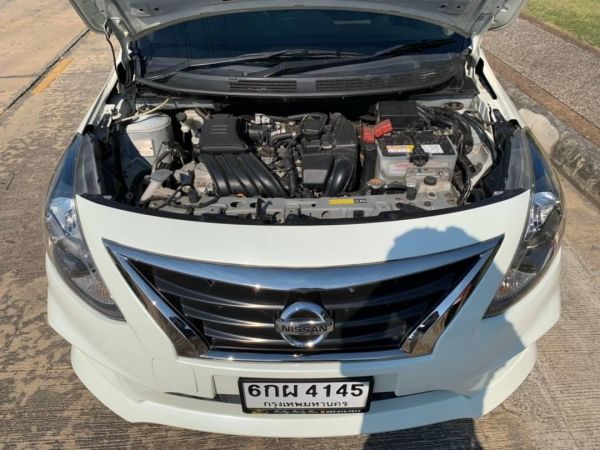 2017 NISSAN ALMERA 1.2E สีขาว AUTO รูปที่ 7