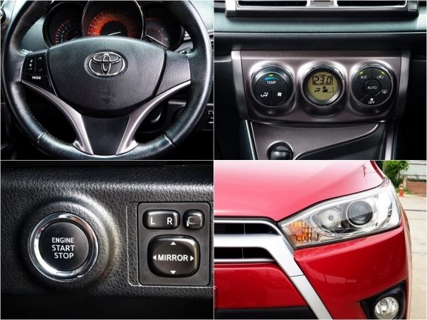 TOYOTA YARIS 1.2 G CVT  เกียร์AUTO สภาพนางฟ้า รูปที่ 7