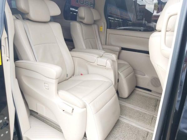 Toyota alphard 2.4  V VIP ปี2013 สีดำ รุ่นท็อป รถมือเดียวจากป้ายแดงเข้าศูนย์ตลอดไม่เคยติดแก๊ส รูปที่ 7