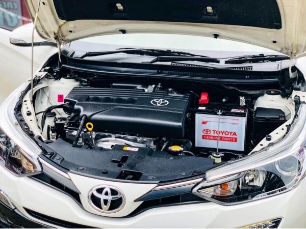 2018 Toyota Yaris 1.2G Top ป้ายทะเบียนสลับให้ รูปที่ 7