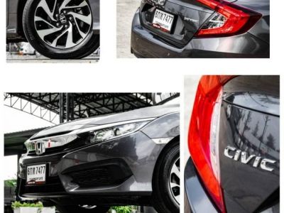 Honda Civic FC 1.8 E 2017 สีเทา รูปที่ 7