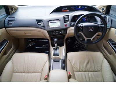 HONDA CIVIC 1.8 E NAVI สี ดำ ปี 2012 รูปที่ 7