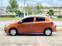 MITSUBISHI MIRAGE มือสอง 1.2 GLX CVT ปี 2017 เบนซิน เกียร์ธรรมดา สีส้ม เลขไมล์ 49190 Km ฟรีดาวน์ ฟรีส่งรถ รูปที่ 7