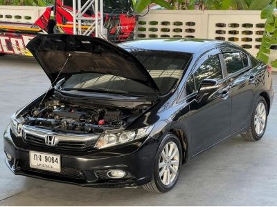 2012 HONDA CIVIC 1.8 E NAVI A/T สีดำ รูปที่ 8