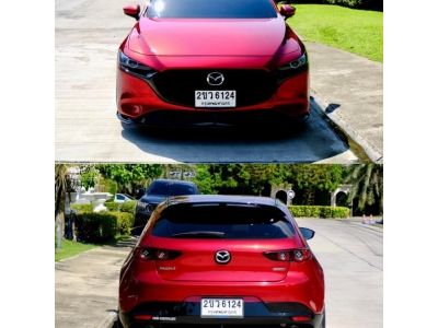 Mazda3 2.0C Sport 5ประตู ปี2019 จด2022 สีแดง เบนซิน ออโต้ รูปที่ 8