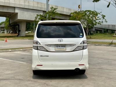 2010 TOYOTA VELLFIRE 2.4 V  เครดิตดีออกรถไม่ใช้เงิน รูปที่ 8