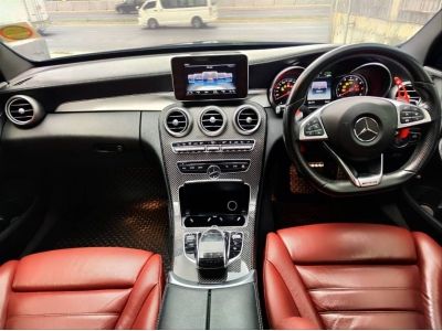 2017 BENZ C350e 2.0 AMG Topสุด Plug-in สีดำ รูปที่ 8