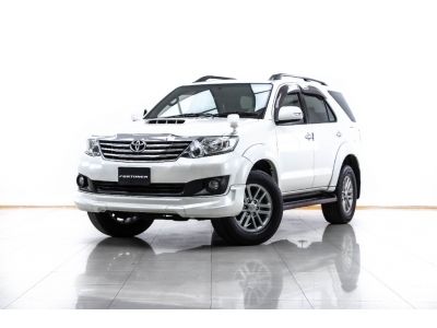 2013 TOYOTA FORTUNER 3.0 V  ผ่อน 6,274 บาท 12 เดือนแรก รูปที่ 8